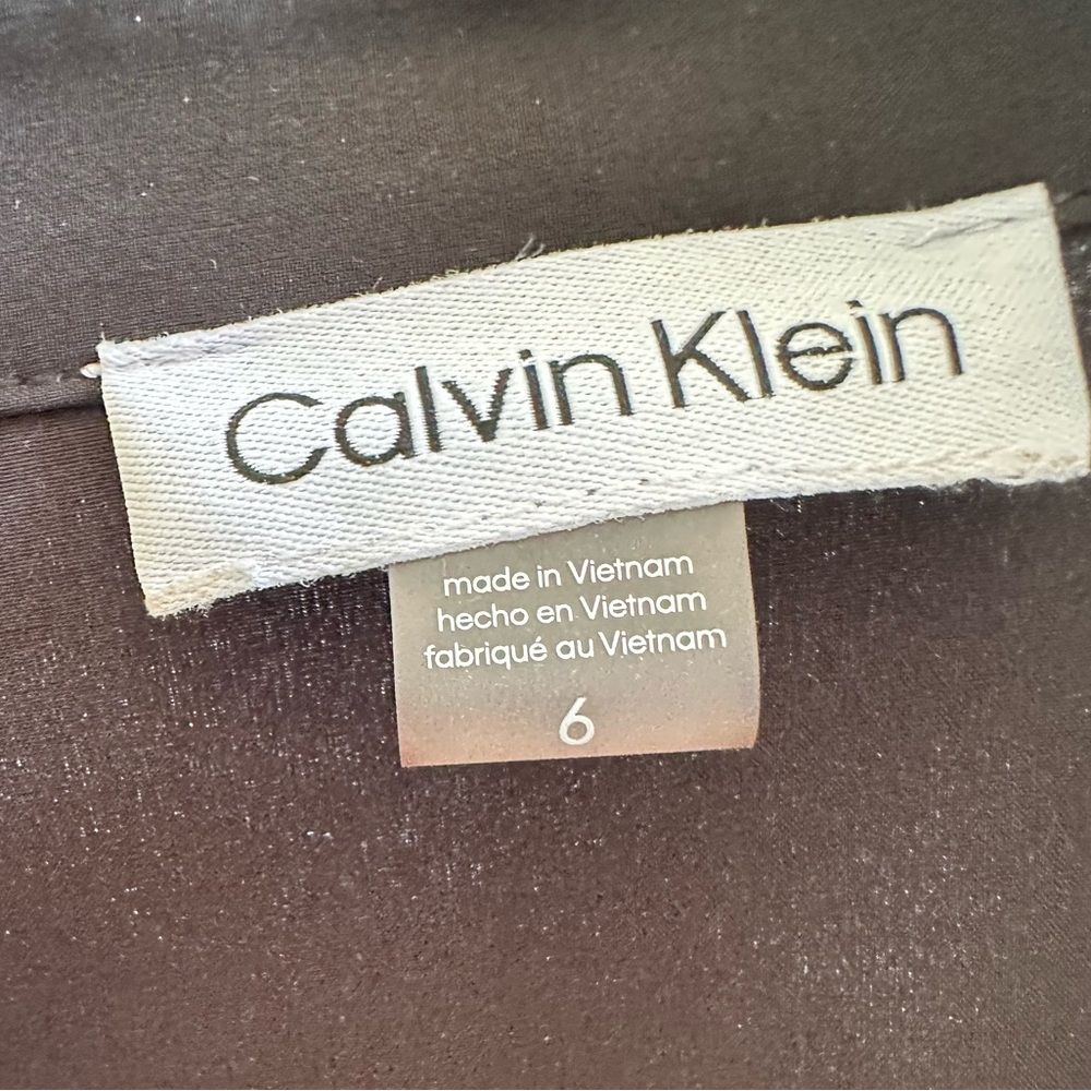 Calvin Klein Black Long Sleeve Dress - Picture 3 of 3